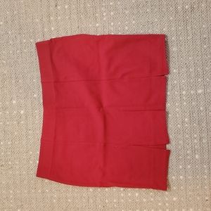 F21 Double Short Slit Mini Skirt